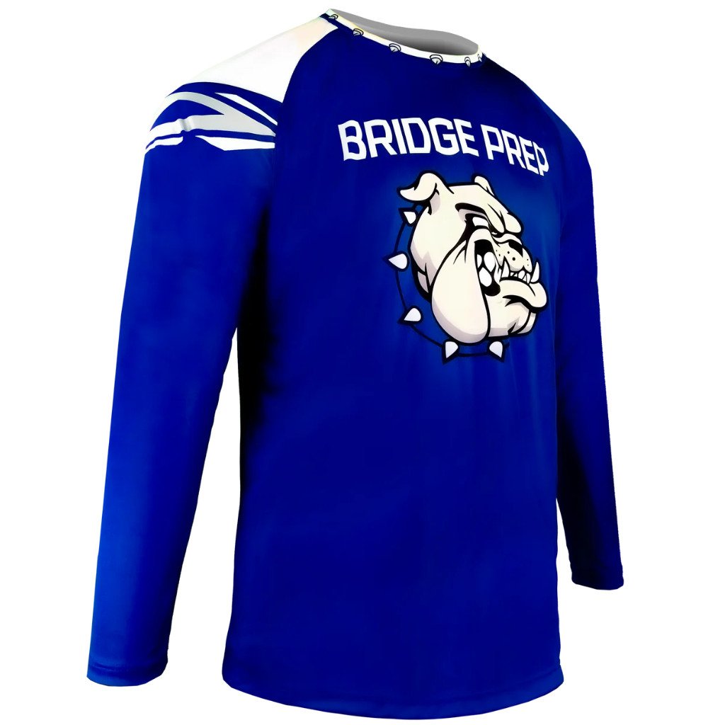 Long Sleeve Crew Neck Shooter Shirt S1