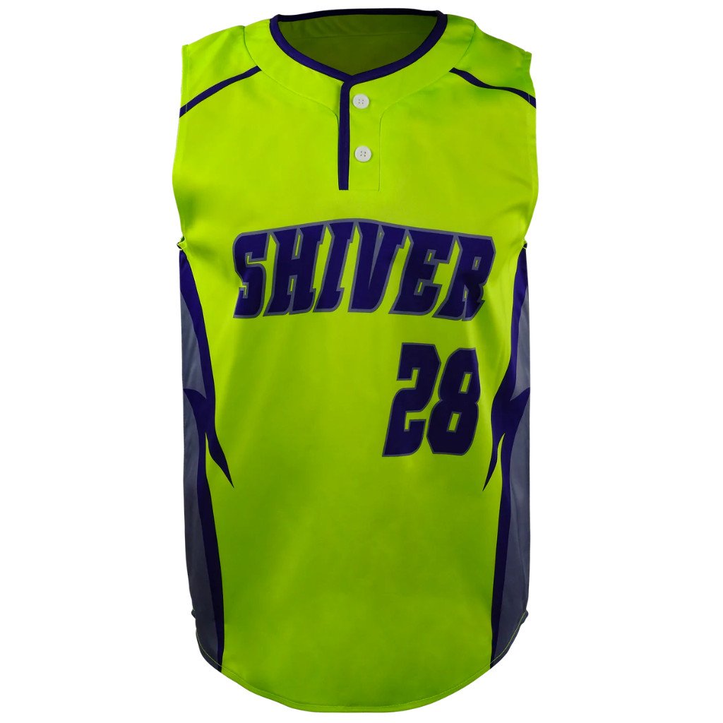Sleeveless 2-Button Front