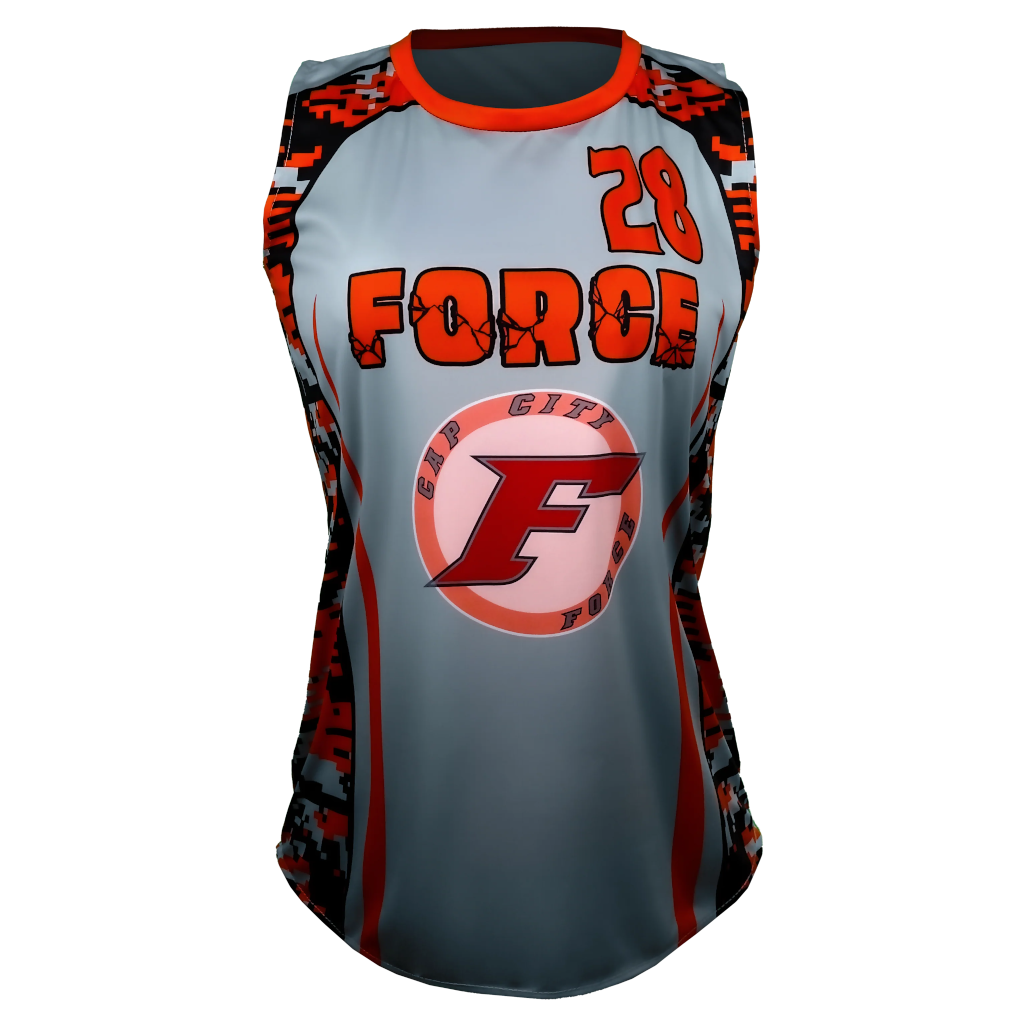 Jersey - Racerback Crew Neck Front