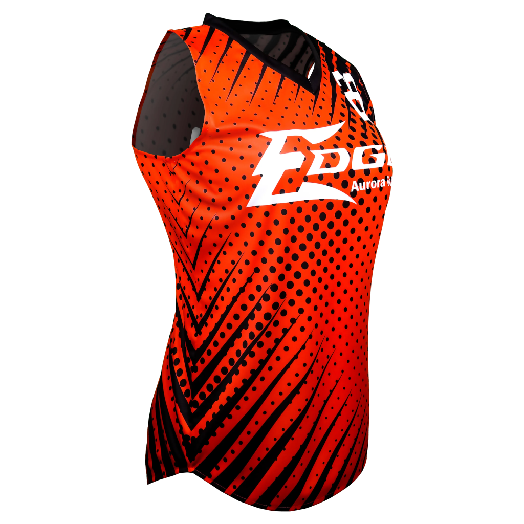 Jersey - Racerback V Neck Angle1