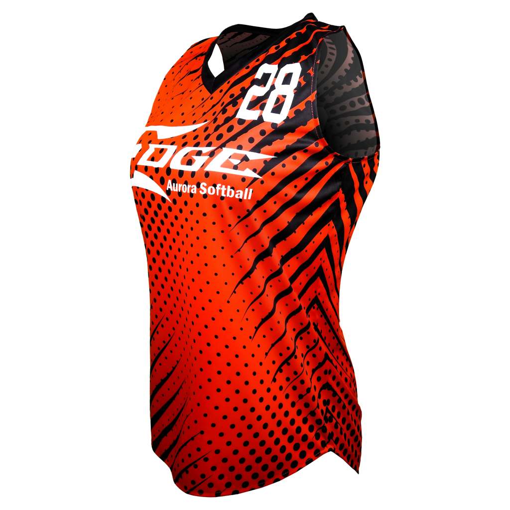 Jersey - Racerback V Neck Angle2