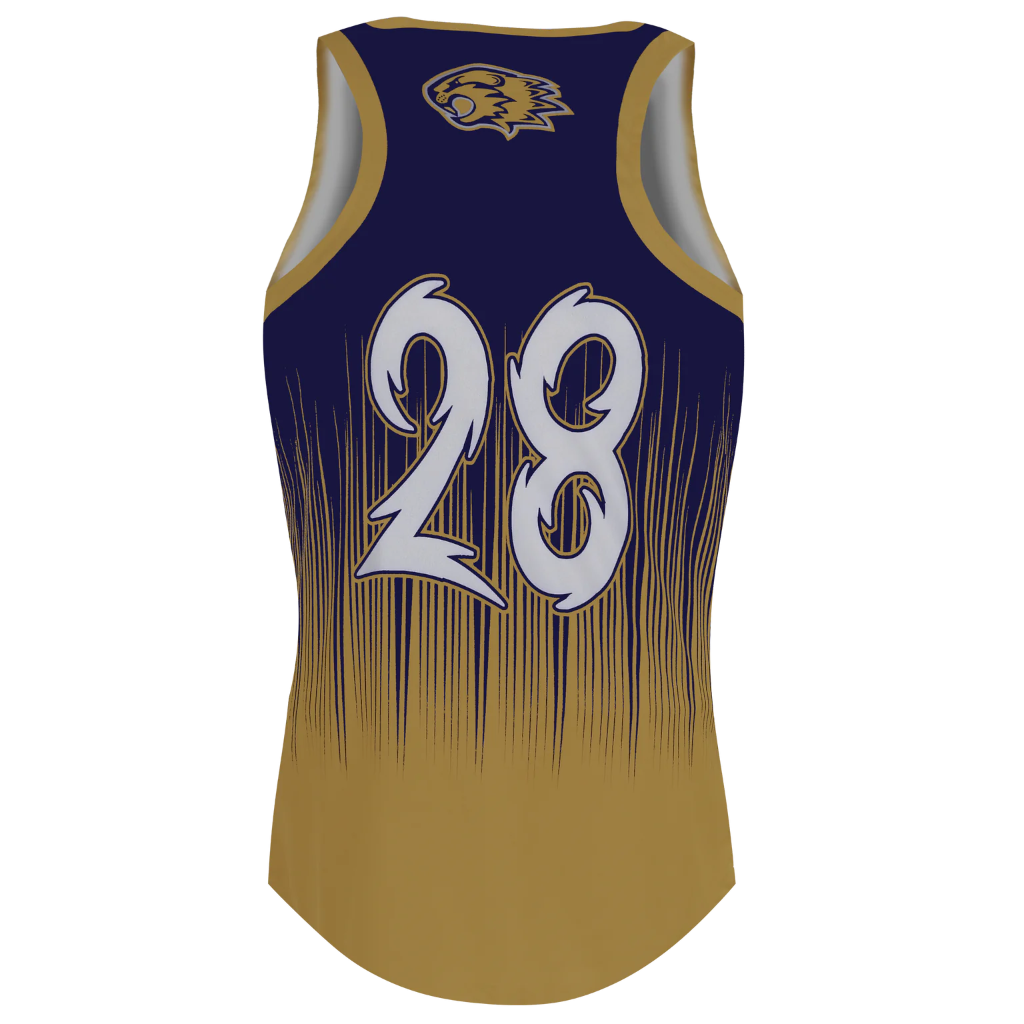 Jersey - Racerback full button back