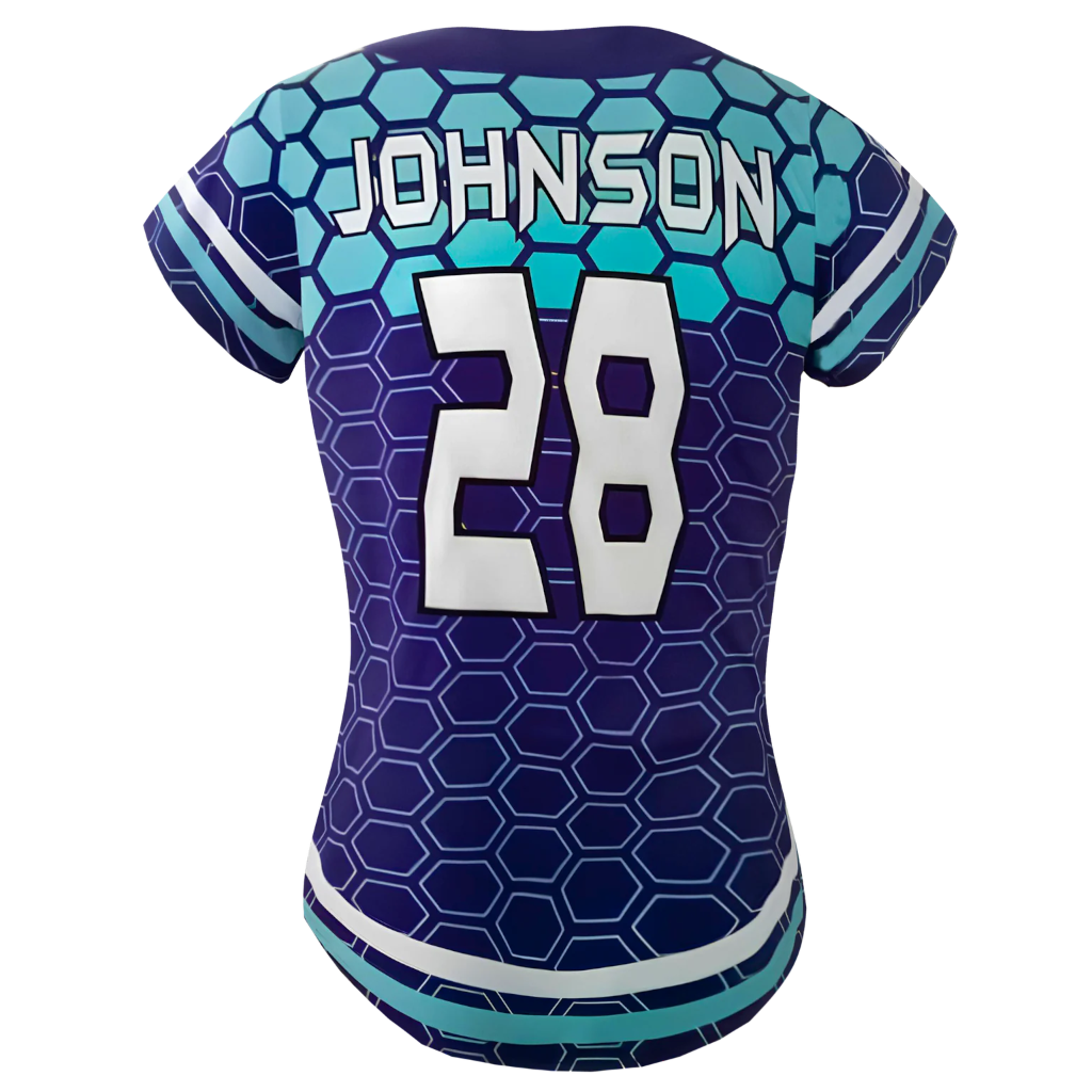 Jersey - Short Sleeve Full Button Back