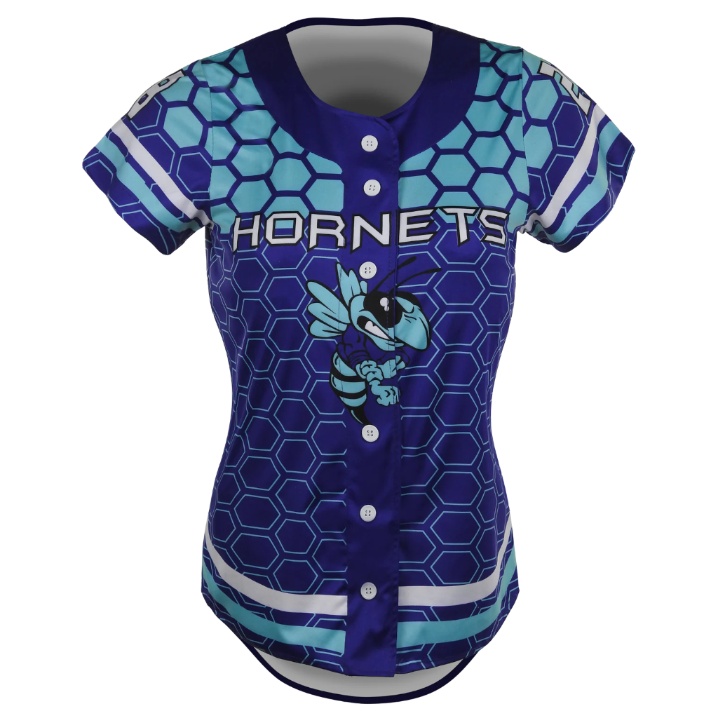 Jersey - Short Sleeve Full Button Front