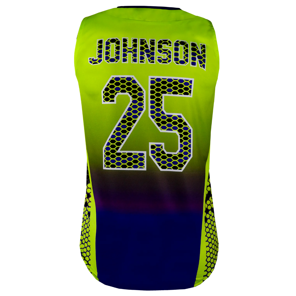 Jersey - Sleeveless 2 Button Back