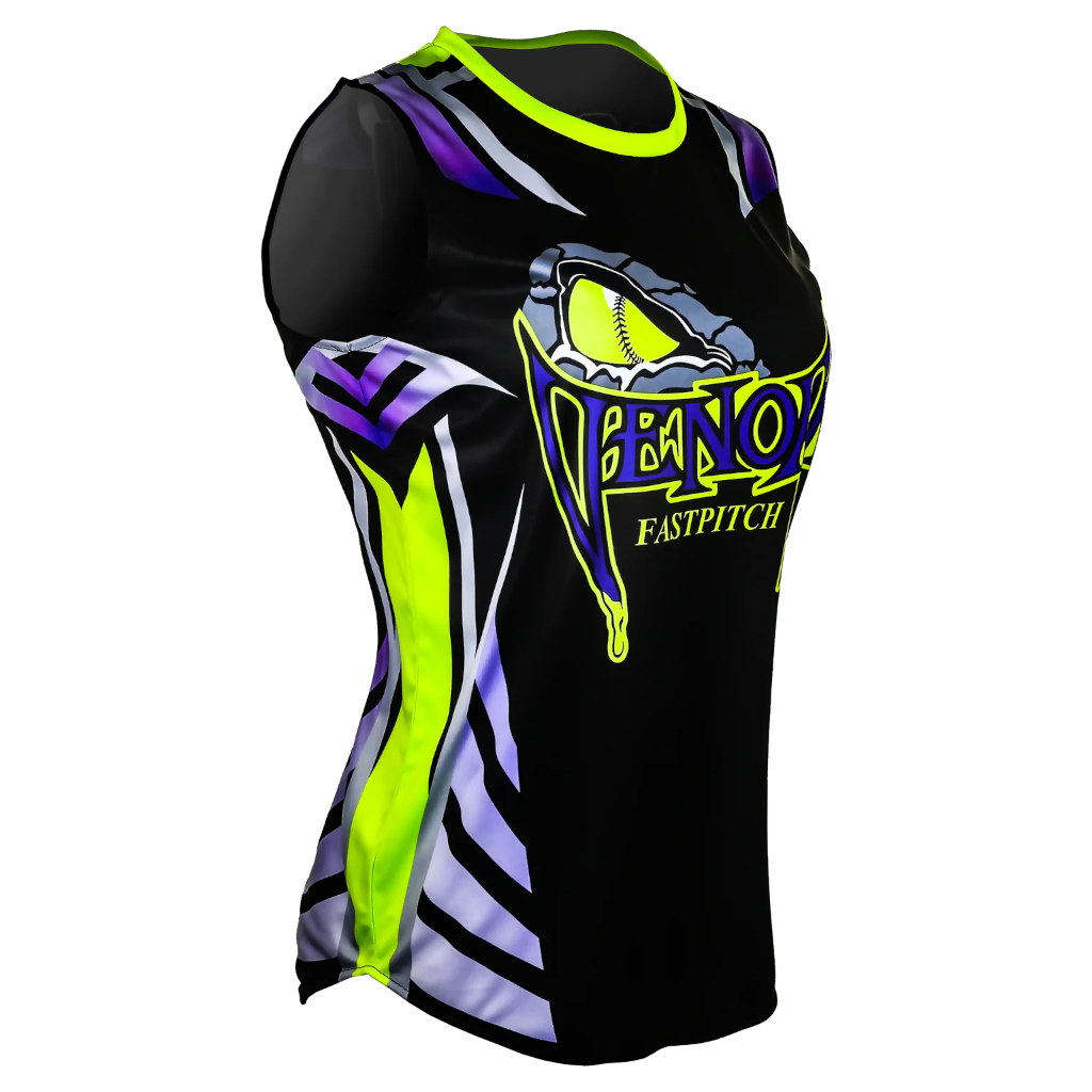 Jersey - Sleeveless Crew Neck Angle 1